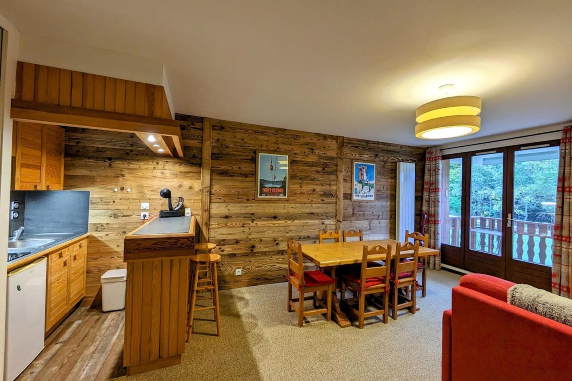 Superbe Appartement Au Pied Des Pistes -Le Chamois Les Deserts  Luaran gambar